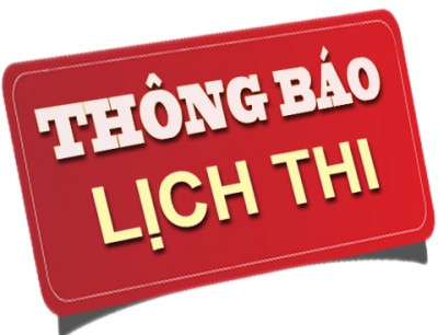 Lịch Thi Học Kì 1 Năm Học 2016 - 2017